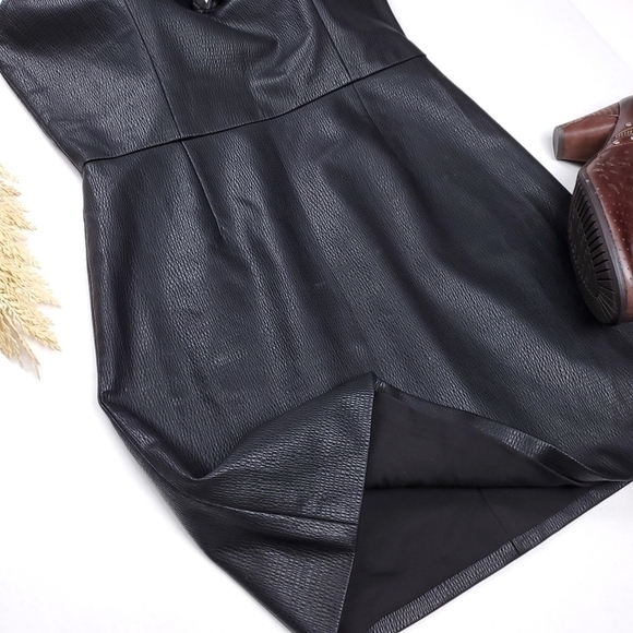 Saylor Anthropologie Rayon Blend Sweetheart Dress Size Med - Picture 5 of 16